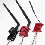 2W High-power 2000MW Long-distance Fixed Wing FPV5.8G Transmission Wireless Image Video Audio Transmission Module RC Model Drone